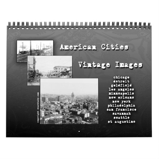 fotokalender van Amerikaanse steden Kalender (Hoes)