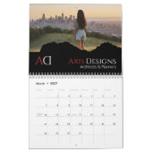 Fotokalender van architect | Blauwdrukontwerp Kalender (Mar 2027)