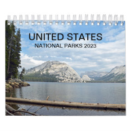 Fotokalender voor de Amerikaanse National Parks na Kalender