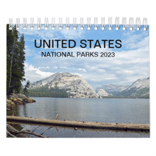 Fotokalender voor de Amerikaanse National Parks na Kalender