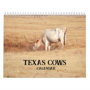 Fotokalender voor Koeien in Texas Kalender