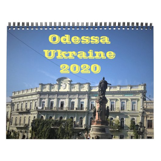 Fotokalender voor Odessa Oekraïne Kalender (Hoes)
