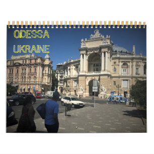 Fotokalender voor Odessa Oekraïne Kalender