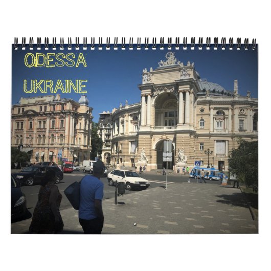 Fotokalender voor Odessa Oekraïne Kalender (Hoes)