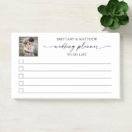 Fotokalligrafie Ink Wedding Planner om lijst te do Post-it® Notes