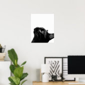 Fotokamer van kinder katten met zwarte en witte ka poster (Thuiskantoor)