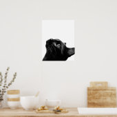 Fotokamer van kinder katten met zwarte en witte ka poster (Keuken)