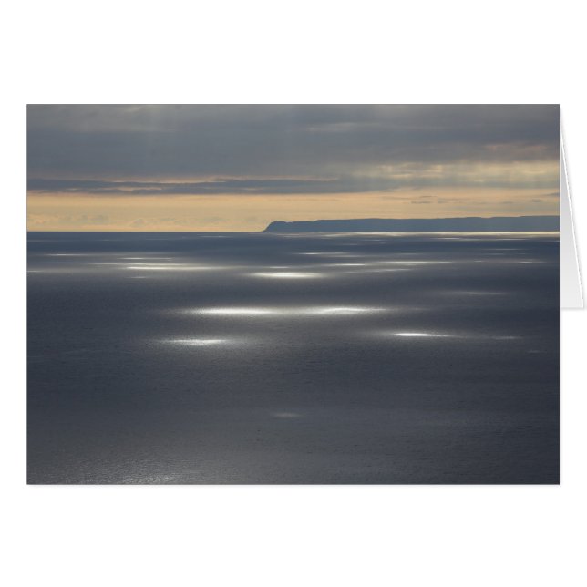 Fotokarte Am Nordkap (Voorkant Horizontaal)