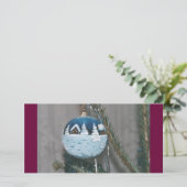 Fotokarte Feestdagenkaart (Staand voorkant)