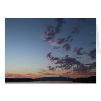 Fotokarte Mitternacht in Tromsø