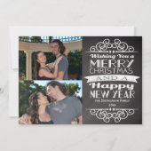 Fotokarton -  kerstfeest feestdagenkaart (Voorkant)