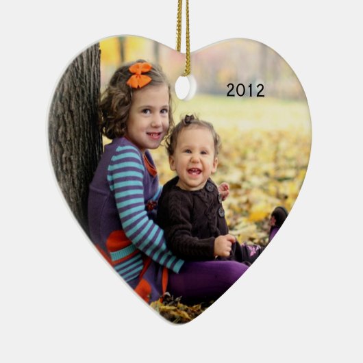 Fotokeepaardversiering Keramisch Ornament (Rechts)