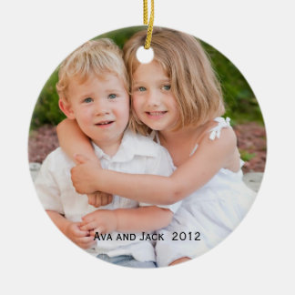 Fotokeepaardversiering Keramisch Ornament