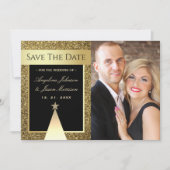 Fotokerstbruiloft Save The Date (Voorkant)