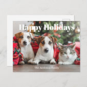 Fotokerstfeest Feestdagenkaart (Voorkant / Achterkant)