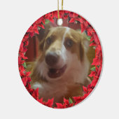 Fotokerstfeest Keramisch Ornament (Links)