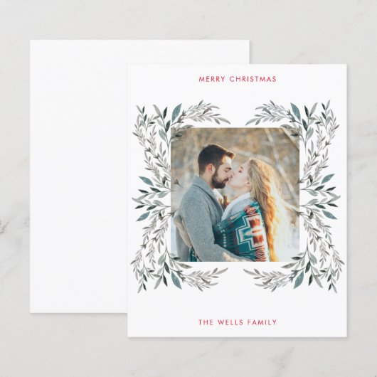 Fotokerstkaart (Voorkant / Achterkant)