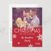 Fotokerstkaart Feestdagenkaart (Voorkant / Achterkant)