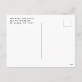 Fotokerstkaart Feestdagenkaart (Achterkant)