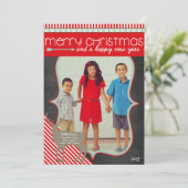 Fotokerstkaart Feestdagenkaart (Staand voorkant)