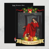 Fotokerstkaart Feestdagenkaart (Voorkant / Achterkant)