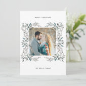 Fotokerstkaart Kaart (Staand voorkant)