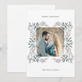 Fotokerstkaart Kaart (Voorkant / Achterkant)