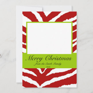 Fotokerstkaart met Zebra-printer Feestdagenkaart