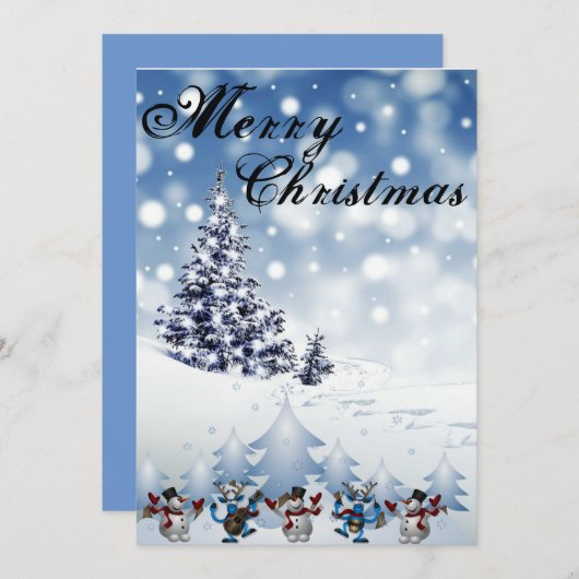 Fotokerstkaarten Feestdagenkaart (Voorkant / Achterkant)