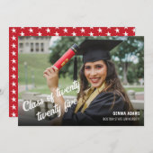 Fotoklas van 2025 Afstuderen Aankondiging Kaart (Voorkant / Achterkant)