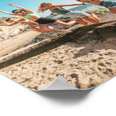 Fotoklasse 3 - Roos Gold Glitter Poster (Hoek)