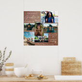 Fotoklasse 3 - Roos Gold Glitter Poster (Keuken)