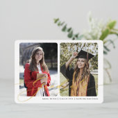 Fotoklasse van 2024 afstuderen Aankondiging (Staand Voorkant)