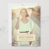 FOTOKLASSE VAN AFSTUDEREN 2016 KAART (Voorkant)