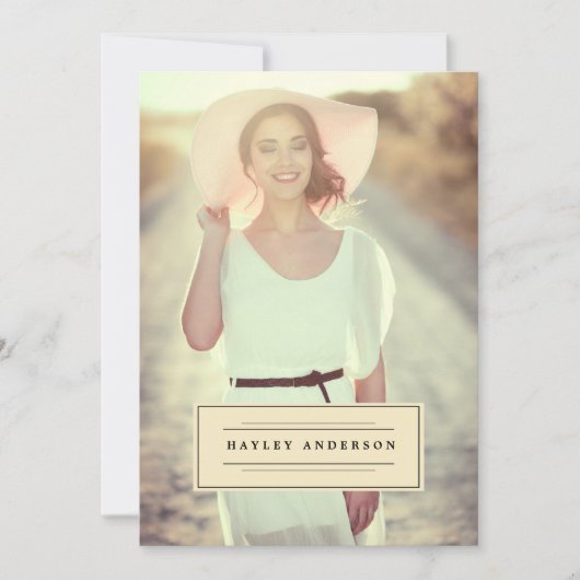 FOTOKLASSE VAN AFSTUDEREN 2016 KAART (Voorkant)