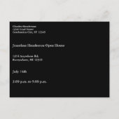 Fotoklasse van Afstuderen Aankondigingskaart (Achterkant)