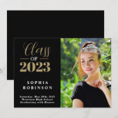 Fotoklasse van de aankondiging van Afstuderen 2023 (Voorkant / Achterkant)