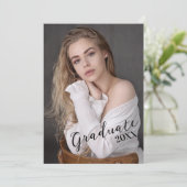 Fotoklasse van de Graduation Party Kaart 2023 (Staand voorkant)