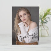 Fotoklasse van de Graduation Party Kaart 2023 (Staand voorkant)