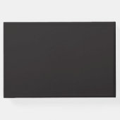 Fotoklasse van Grijs en Goud Gastenboek (Achterkant)