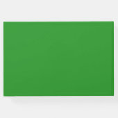 Fotoklasse van Pastel Green en Gold Gastenboek (Achterkant)