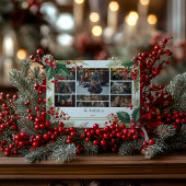 Fotoklassieker Holly Berry Christmas Party Feestdagenkaart