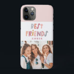 Fotokleurige leuke typografie beste vrienden Case-Mate iPhone case<br><div class="desc">Foto kleurrijke leuke typografie met de beste vrienden. Een deel van een modern collectie.</div>