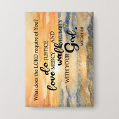 Fotoknop Magneet-Micah 6:8 Button (Voorkant)