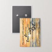 Fotoknop Magneet-Micah 6:8 Button (Voorkant / Achterkant)