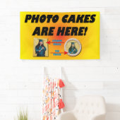 Fotokoekjes zijn hier! spandoek (Insitu)