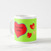 Fotokoffie Mok Green (Voorkant links)