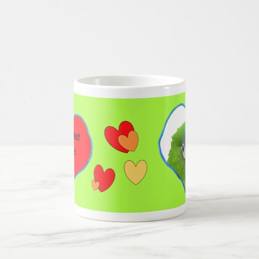 Fotokoffie Mok Green (Center)