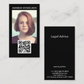 Fotokop qr code visitekaartje (Voorkant / Achterkant)