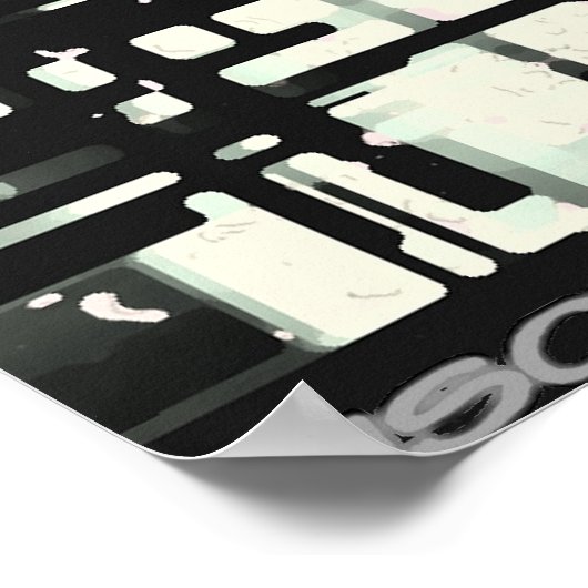 Fotokopieerkaart Poster (Hoek)